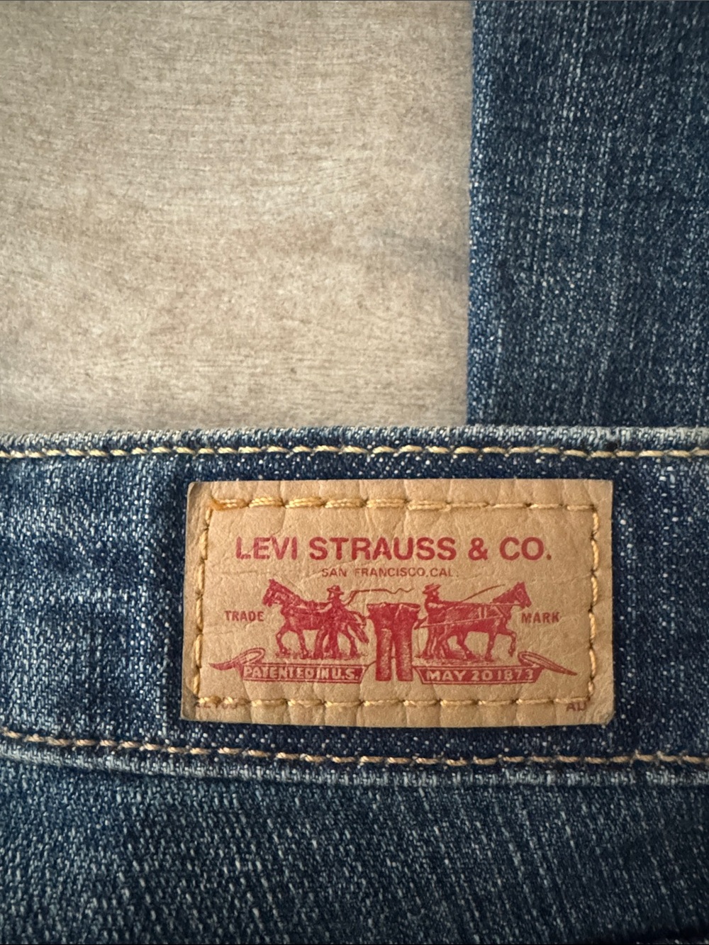 Levis 518 Superlow Stretch Bootcut SZ 0 Short Vintage Y2K Jeans - Picture 4 of 6